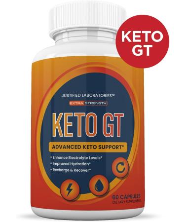Justified Laboratories Keto GT Keto Pills 1275MG New & Improved Formula Contains Apple Cider Vinegar Extra Virgin Olive Oil Powder Green Tea Leaf 60 Capsules 60 Count (Pack of 1) - Buy Online on GoSupps.com