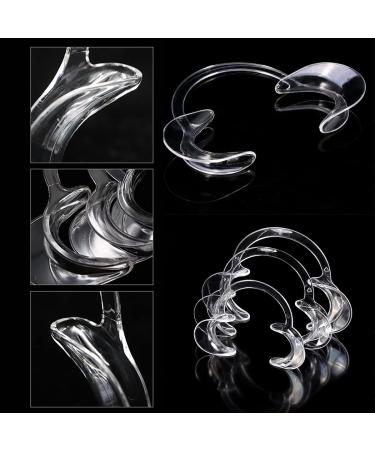 10pcs C-Shape Cheek Retainer - Disposable Mouth Opener for Teeth Whitening & Speech Games - Size M White - Buy Online on GoSupps.com