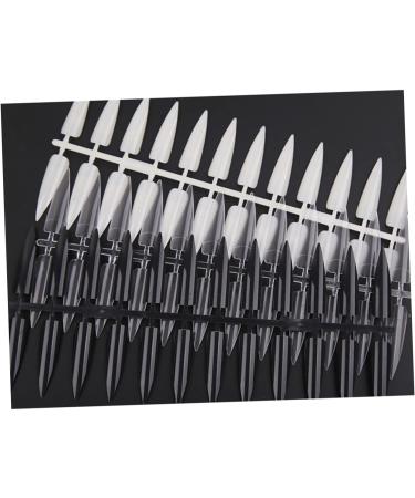 minkissy 1 Set 20 Nail Display Stand Nail Art Kit Nail Art Display Rack Nail Color Stand Nail Piece Suite Manicure Tools Display Board 4.5x1.3cm Transparent - Buy Online on GoSupps.com