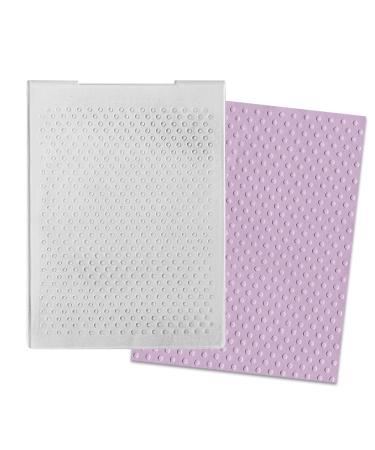 ALIBBON Dots Plastic Embossing Folders for Card Making  Dot Background Embossing Folders for DIY Scrapbooking  Dots Pattern Template Folders for Paper Craft Photo Album Decorations Style1