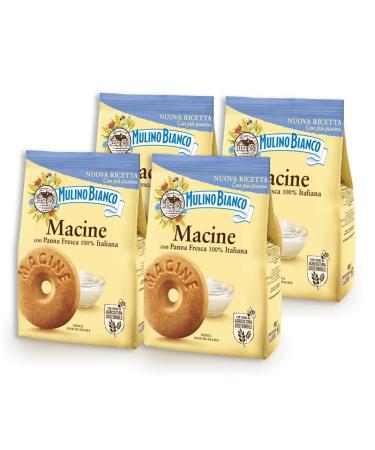 CAIYA 4X White Biscuit Mill with Italian Fresh Cream 350g - New Recipe with More Cream 4 Packs