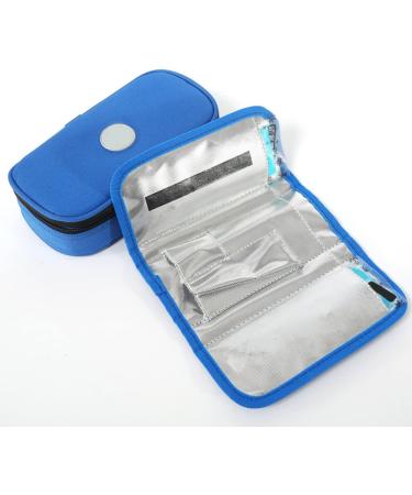 Insulin Storage Bag Bag Ice Cooler Insulin Medical Portable Travel Storage Blue Bag Camping No Organizer Insulin Storage Cooler - Buy Online on GoSupps.com