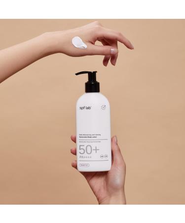 Moisturizing and soothing sunscreen for the body - SPF 50+ PA++++ - Passion fruit scent - Buy Online on GoSupps.com