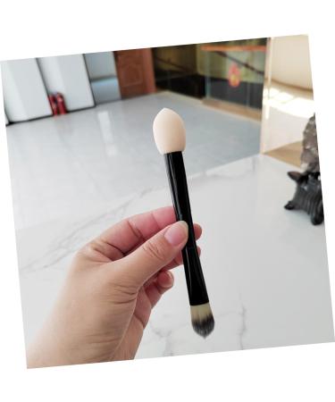Housoutil Double-ended Makeup Brush Facial Tools Double Ended Blending Sponge Concealer Brush Makeup Supplies Makeup Sponges Mushroom Puff Plastic Miss Double Head Makeup Powder - Buy Online on GoSupps.com