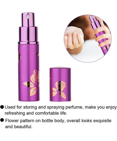 Buy Portable Refillable Perfume Bottle - Mini Travel Atomizer Spray - 10ml Aluminum Cosmetic Bottle for Quick Refills - Buy Online on GoSupps.com
