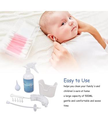 Professional 500ml Ear Flushing Kit - Reliable Ear Washer Bottle for Children at Home - Buy Online on GoSupps.com