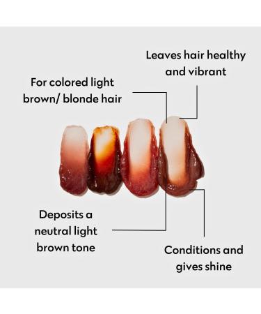 Four Reasons Hair Tinting Conditioner - Latte | Semi-Permanent Brown Color | Natural & Gentle Tinting for Vibrant Hair - Buy Online on GoSupps.com