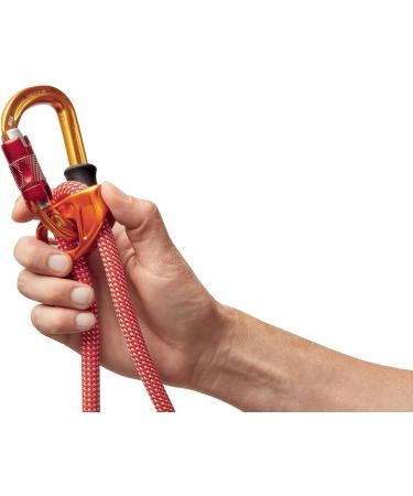 Petzl Dual Connect Adjust Self-Belay Lanyard - 95cm Unisex Adult Orange | International Shipping Available - Buy Online on GoSupps.com