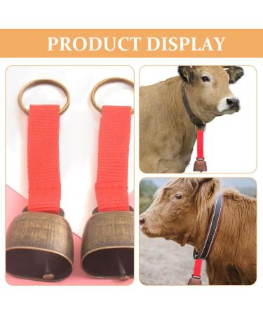 Happyyami Bear Bells - 2 Pack Loud Noisemakers for Outdoor Safety | Anti-Lost Cow Bells for Pets Hiking & Cycling - Buy Online on GoSupps.com