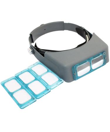 Yasumai Double Lens Head-Mounted Headband Reading Magnifier Loupe Head Wearing 4 Magnifications