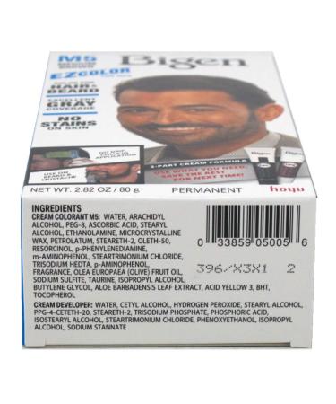 Bigen Ez Color for Men M5 Medium Brown - Shop Internationally for Easy Hair Coloring - Buy Online on GoSupps.com