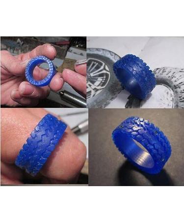6PCS Blue Ring Wax Carving Mold Kit for Jewelry Casting - Round Molding Tool Set - Buy Online on GoSupps.com
