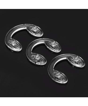 Syh & Aqye 20 U-Shaped Silicone Anti-Slip Nose Pads for Glasses & Sunglasses - Comfortable Fit for Kids & Adults - Buy Online on GoSupps.com