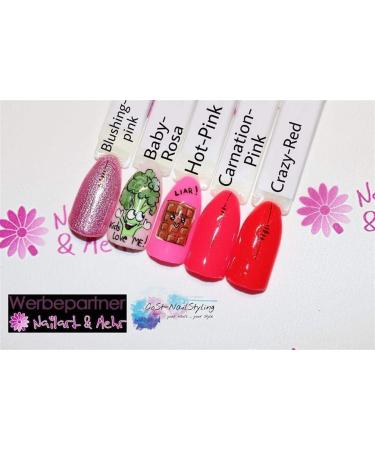 N+M SUPREME Color Gel 5g Carnation-Pink - Opaque No Stirring UV/CCFL/LED Compatible - Perfect for Professional Nail Art - Buy Online on GoSupps.com