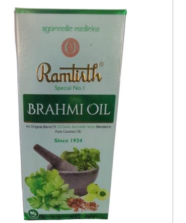 Ramtirth Brahmi Hair Oil 200ml by Ramtirth - Buy Online on GoSupps.com