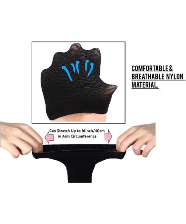 Arm Slimming Shapers for Women - Upper Arm Compression Sleeves for Toning - 2 Pairs (Black + Beige) - Ideal for Plus Size Women - Buy Online on GoSupps.com