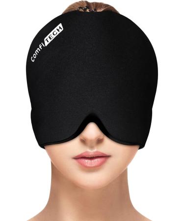 ComfiTECH Migraine Relief Hat with Eye Ice Pack - Soothes Headaches and Puffy Eyes - Buy Online on GoSupps.com