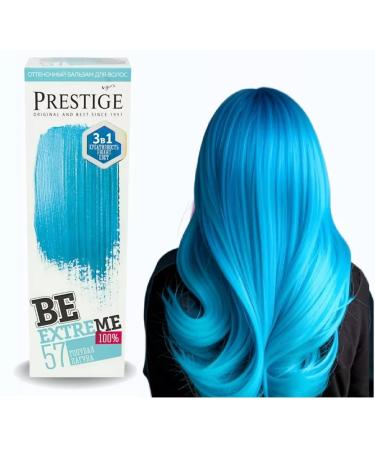 Rosa Impex Semi-permanent hair dye balm 57 Blue Lagoon BeEXTREME 100% Ammonia Free Paraben Free PPD Ottenochny bezsulphatny balm dli volos 57 luba logonana