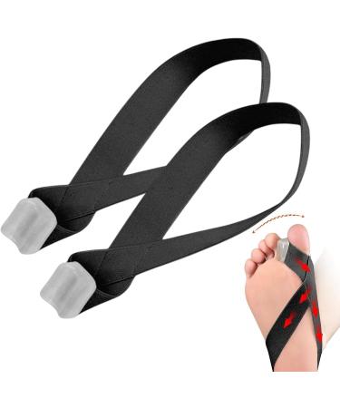 Baok Toe Spreader - Adjustable Breathable Rail with Silicone Pads for Correct Valgus Toe Alignment - Smooth Iron Black - Buy Online on GoSupps.com