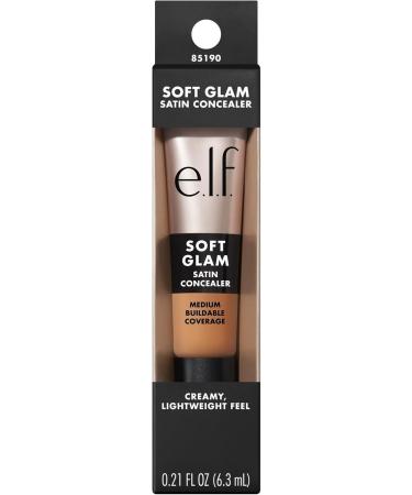 e.l.f. Soft Glam Satin Correcteur couvrance moyenne pour les impuret s et le contour des yeux ne se d pose pas durable v g talien et sans cruaut envers les animaux 33 Medium Warm - Buy Online on GoSupps.com