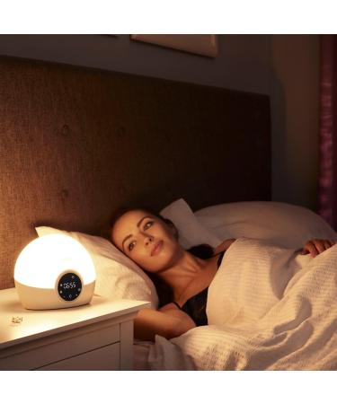 Lumie Bodyclock Spark 100 - White Light Alarm Clock with Sunset Sleep Function | International Shipping Available - Buy Online on GoSupps.com