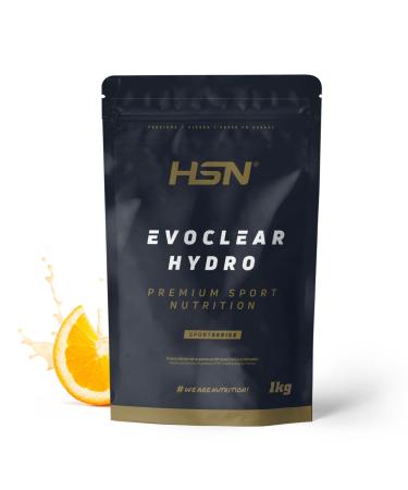 HSN HSN Clear Whey Evoclear Hydro | Orange 1 kg | Hydrolyzed Whey Protein Isolate | Very Light Texture | Scoop Not Included | Non-GMO Vegan Gluten-Free and Soy-Free
