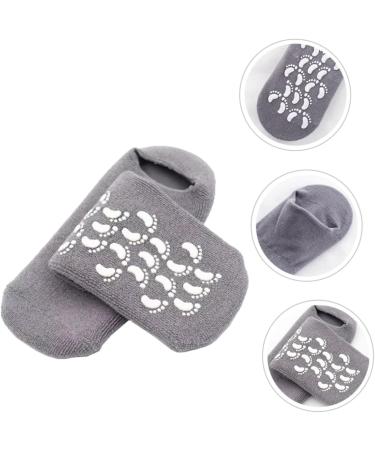 FRCOLOR 1 Pair Gel Socks for Dry Cracked Feet Moisturizing Socks for Cracked Heel Repair Silicone Moisturizing Socks Moisturizing Heel Socks Foot Women's Lotion Polyester - Buy Online on GoSupps.com