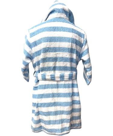 Wolimbo Children's Bathrobe with Custom Name & Motif | 100% Cotton Baby Bathrobe 74-80 | Blue Ringed Bear - Buy Online on GoSupps.com
