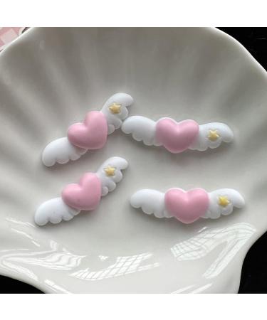 amangul Matte Hair Clip for Hot Girls Heart Wing Shape Hair Barrettes Duckbill Ponytail Hair Barrettes for Teens Girls - Buy Online on GoSupps.com