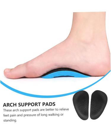 Gatuida 6 Pairs Palm Sole Pad Arch Support Insoles - Comfortable Shoe Inserts & Cushions for Men - Foot Orthotic Arch Support - Buy Online on GoSupps.com