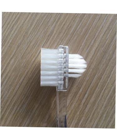 ULTECHNOVO 2pcs Cleaning Brush Set - Double-Sided Denture & False Toothbrush for Easy Cleaning - International Shipping Available - Buy Online on GoSupps.com