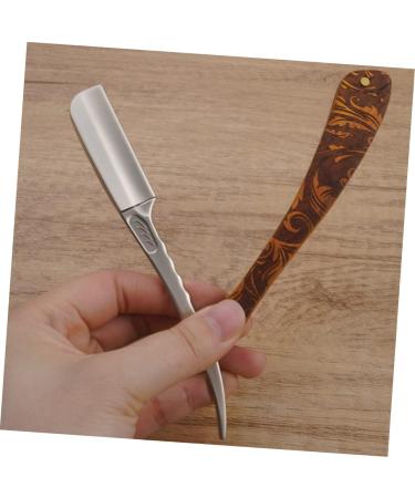 Minkissy 5-Piece Men's Razor Set | Stainless Steel Hairdressing Blades Rustproof & Foldable Razor Accessories - Buy Online on GoSupps.com