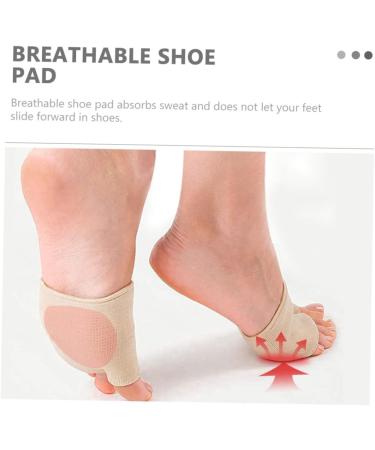 Holibanna 2 Pairs Half Insole Insoles for Heels - Soft Forefoot Pads & Comfort Cushions for Pain Relief in High Heels - International Shipping Available - Buy Online on GoSupps.com
