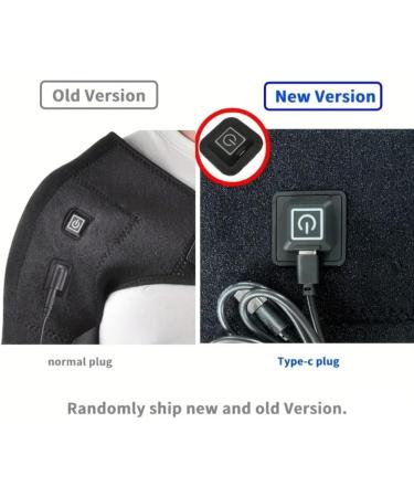 USB Electrically Heated Shoulder Straps Heated Vibrations Shoulder Wrap Brace for Injury Dislocation Rehabilitation Default - Buy Online on GoSupps.com