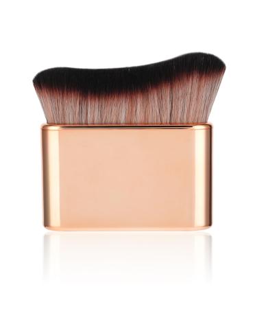 Self Tanner Brush Body Makeup Brush for Flawless Leg Makeup Sunscreen Brush Applicator- Kabuki Brush for Body Foundation Brush Makeup Brush for Face(Rose Gold)