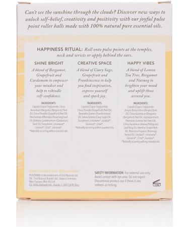 Tisserand Aromatherapy Little Box of Happiness - 3x10ml - 100% Natural Essential Oils - Buy Online on GoSupps.com