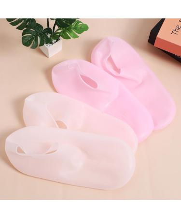 Healeved 4 Pairs Moisturizing Socks Silicone Socks Silicone Moisturizing Socks Silicone Beauty Socks Women Moisturizing Socks - Buy Online on GoSupps.com