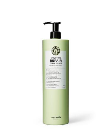 Maria Nila Structure Repair for Damaged & Chemically Treated Hair Algae Extract Rebuilds & Moisturizes 100% vegan & sulfate/paraben Free Conditioner - 1000 ml