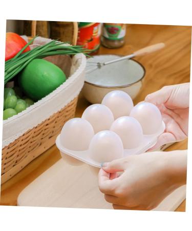 Zerodeko 2pcs Portable Egg Box Refrigerator Eggs Egg Organizer Egg Holder Travel Egg Tray Special Artifact - Buy Online on GoSupps.com