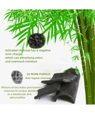 ANTEROOF Bamboo Charcoal Air Purifying Bags - Odor Eliminator for Home, Pets, Vehicle, Wardrobe & Bathroom - Buy Online on GoSupps.com