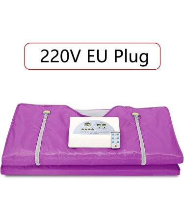 SHANG-JUN 2 Zone Heating Sauna Blanket - Weight Loss Body Shaper & Detox Therapy - Anti-Aging Home Use (Purple) - Buy Online on GoSupps.com