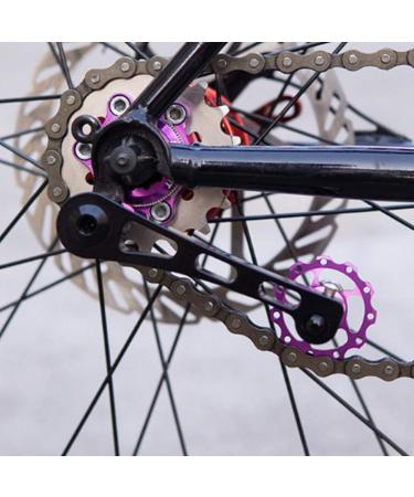Aluminum Alloy Bike Chain Adjuster Converter | Single Speed Rear Derailleur Tensioner - Black - Buy Online on GoSupps.com