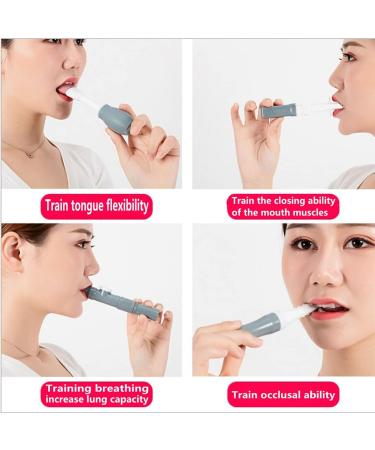 HSRG Tongue Muscle Trainer - 5-Part Medical Mouth Muscle Massager for Stroke Aphasia & Non-Flowing Language - Buy Online on GoSupps.com