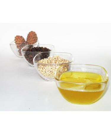 100% Natural Cold Pressed Cedar Nut Oil with Sea Buckthorn - High-Quality Pine Core Oil | 100ml - Buy Online on GoSupps.com