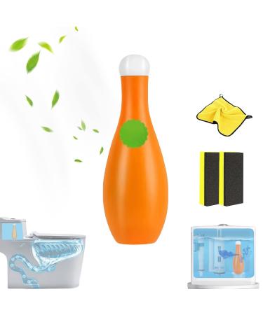 Bowling Blue Bubble Toilet Bowl Cleaner BowlingAutomatic Cleaner in Bottle Multi Functional Cleaning Agent for Toilet Tank Bubble Toilet Bowl Cleaner (1pcs)