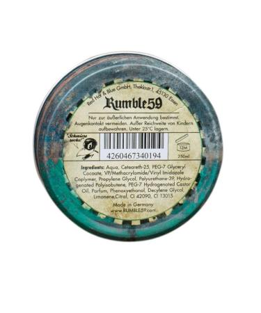 Rumble59 Schmiere Medium Water-Based Pomade - Top Choice for International Hair Styling - Buy Online on GoSupps.com