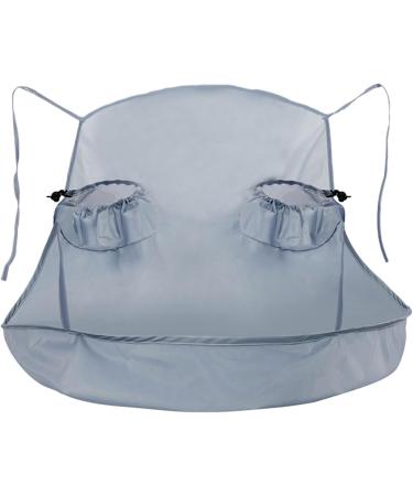 MCAORI Waterproof Shaving Leg Hair Bib Unisex Body Hair Aprons Foldable Umbrella Cape Barber Home Hairdressing Cape Cover Cloth - Buy Online on GoSupps.com