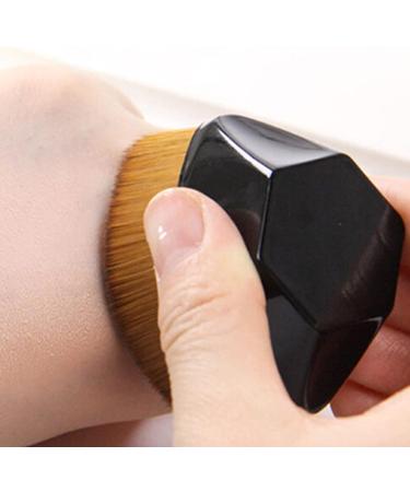 Verdant Touch Flat Top Foundation Brush Foundation Makeup Brush Flat Top Shed-Free Portable with Storage Box - Buy Online on GoSupps.com