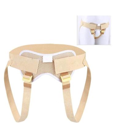 Adjustable hernia belts for double sports hernia adjustable waist belt easy to clean and durable flexible elastic inguinal belt hernia belts (size: s) (l)
