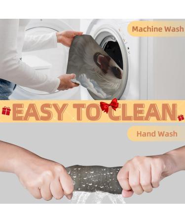 Beard Bib Apron - Cute Dog Beard Hair Catcher for Men | Perfect Father's Day & Anniversary Gifts with 2 Suction Cups - Buy Online on GoSupps.com